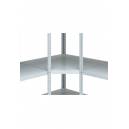 Угловой стеллаж Титан MC 1800x500x300/4 (4 полки)